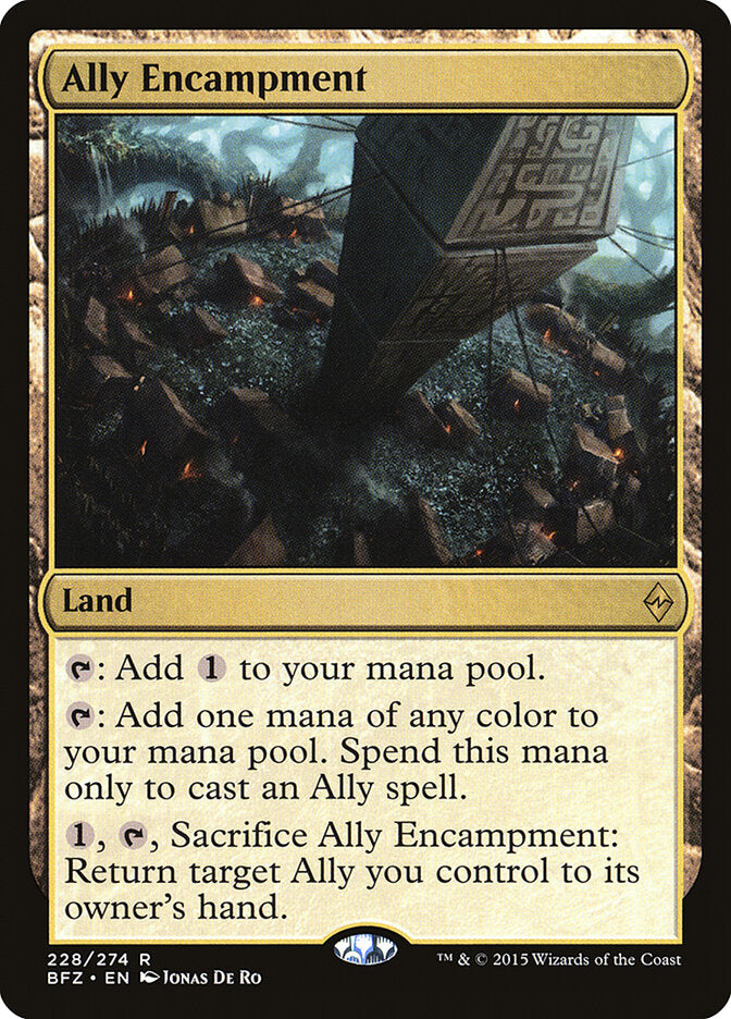 Acampamento Aliado / Ally Encampment - Magic: The Gathering - MoxLand