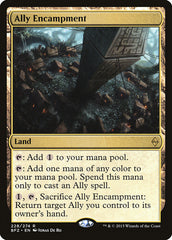Acampamento Aliado / Ally Encampment - Magic: The Gathering - MoxLand