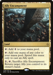 Acampamento Aliado / Ally Encampment - Magic: The Gathering - MoxLand