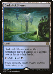 Litorais de Mancha Negra / Darkslick Shores - Magic: The Gathering - MoxLand
