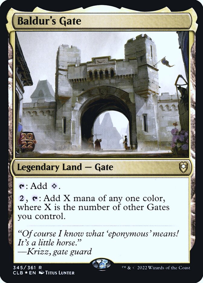 Portal de Baldur / Baldur's Gate - Magic: The Gathering - MoxLand