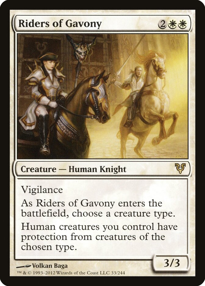 Cavaleiros de Gavony / Riders of Gavony - Magic: The Gathering - MoxLand