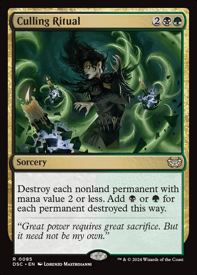 Ritual da Ceifa / Culling Ritual - Magic: The Gathering - MoxLand