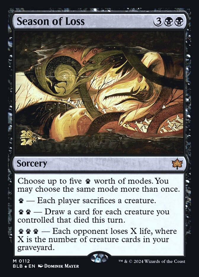 Season of Loss - Magic: The Gathering - MoxLand