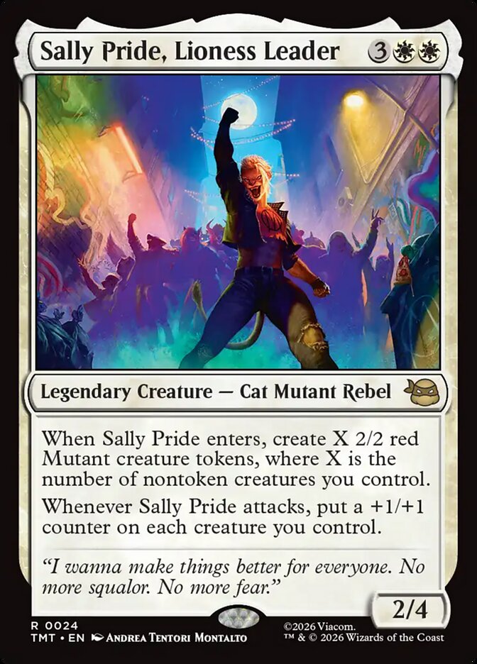 Sally Pride, Lioness Leader - Magic: The Gathering - MoxLand