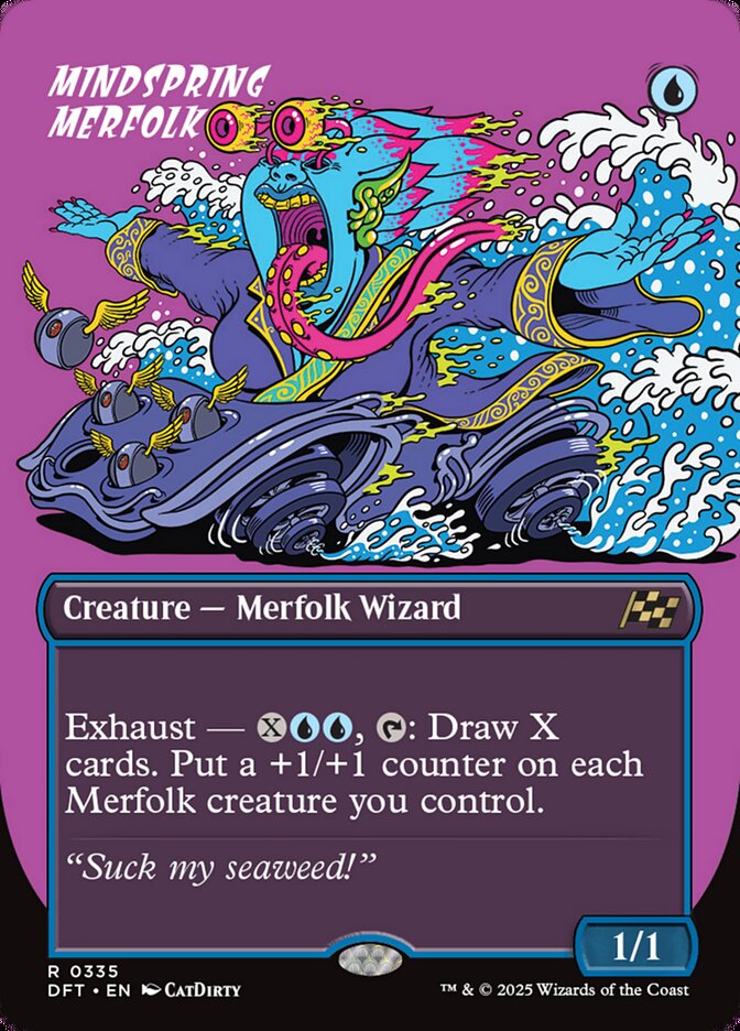 Tritã do Esguicho Mental / Mindspring Merfolk - Magic: The Gathering - MoxLand