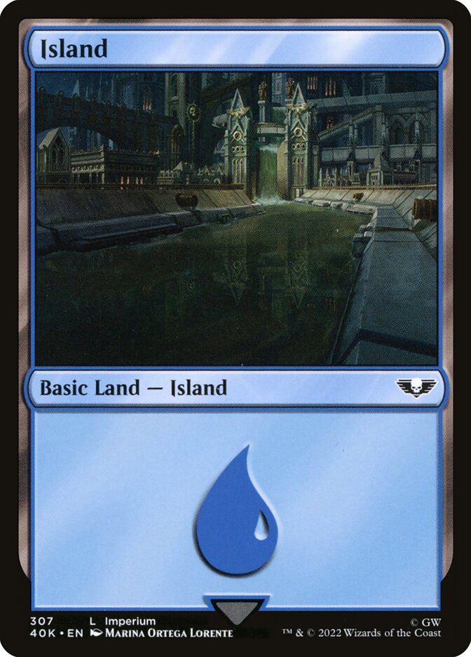 Ilha / Island - Magic: The Gathering - MoxLand
