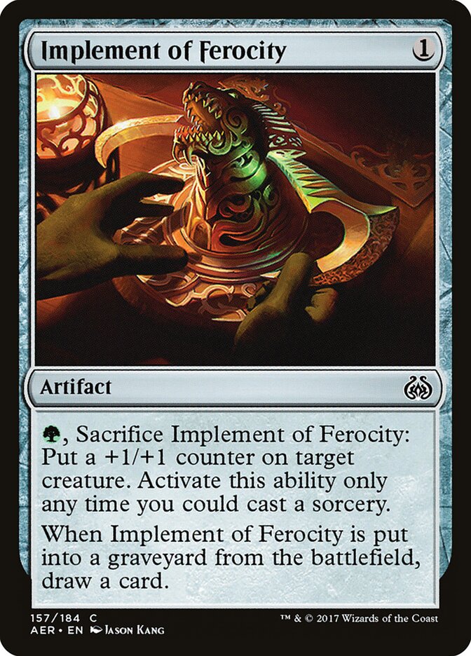 Implemento de Ferocidade / Implement of Ferocity - Magic: The Gathering - MoxLand