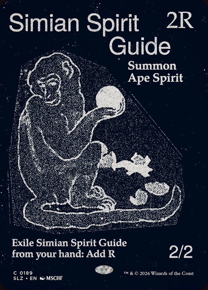 Espírito-guia Símio / Simian Spirit Guide - Magic: The Gathering - MoxLand