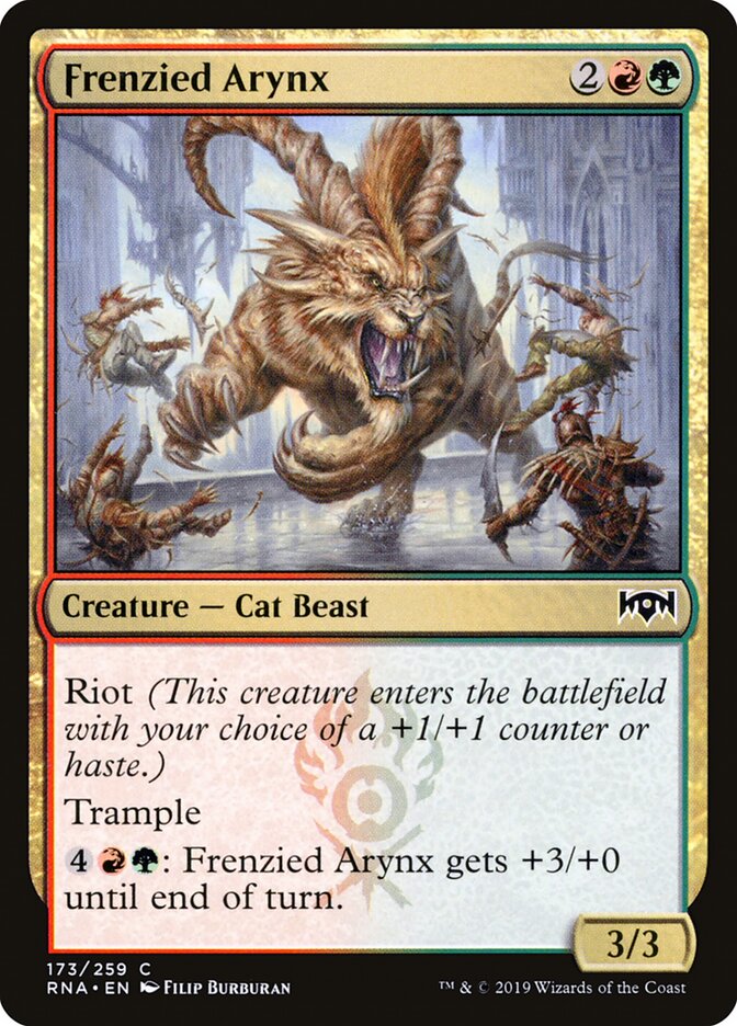 Arynx Frenético / Frenzied Arynx - Magic: The Gathering - MoxLand