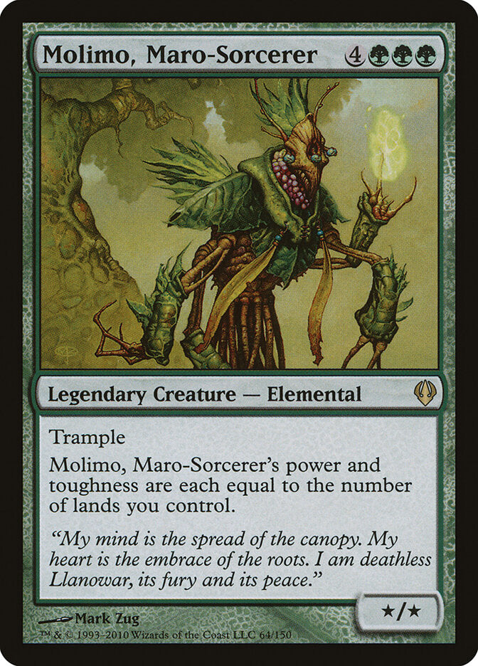 Molimo, Feiticeiro-maro / Molimo, Maro-Sorcerer - Magic: The Gathering - MoxLand