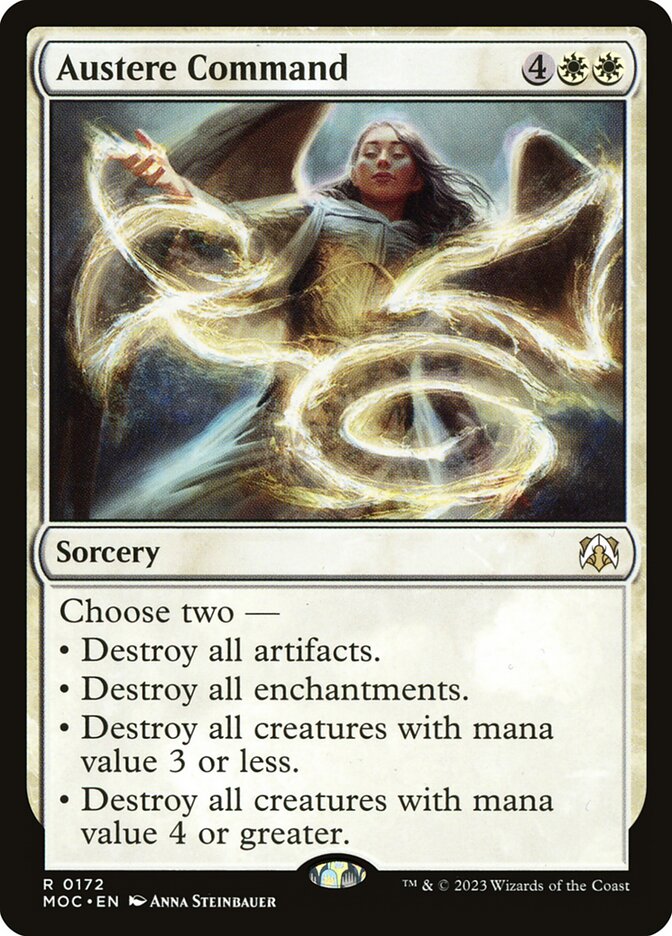 Comando Austero / Austere Command - Magic: The Gathering - MoxLand