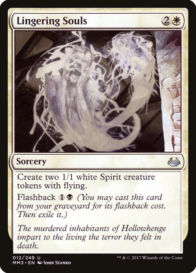 Almas Penadas / Lingering Souls - Magic: The Gathering - MoxLand