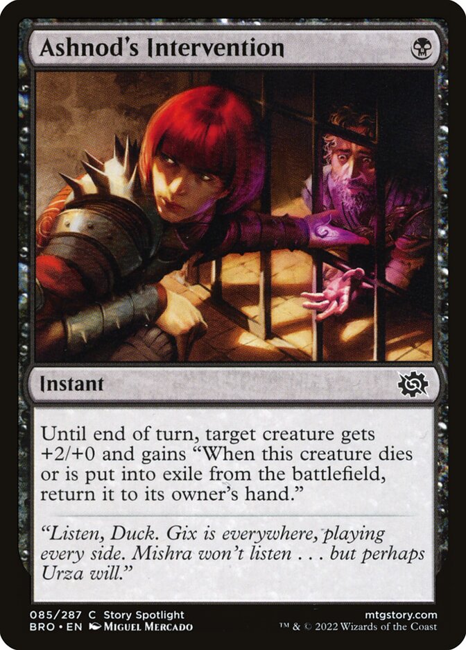 Intervenção de Ashnod / Ashnod's Intervention - Magic: The Gathering - MoxLand