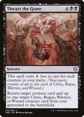 Virar o Túmulo / Thwart the Grave - Magic: The Gathering - MoxLand