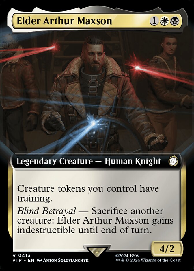 Elder Arthur Maxson - Magic: The Gathering - MoxLand