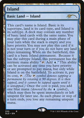 Ilha / Island - Magic: The Gathering - MoxLand