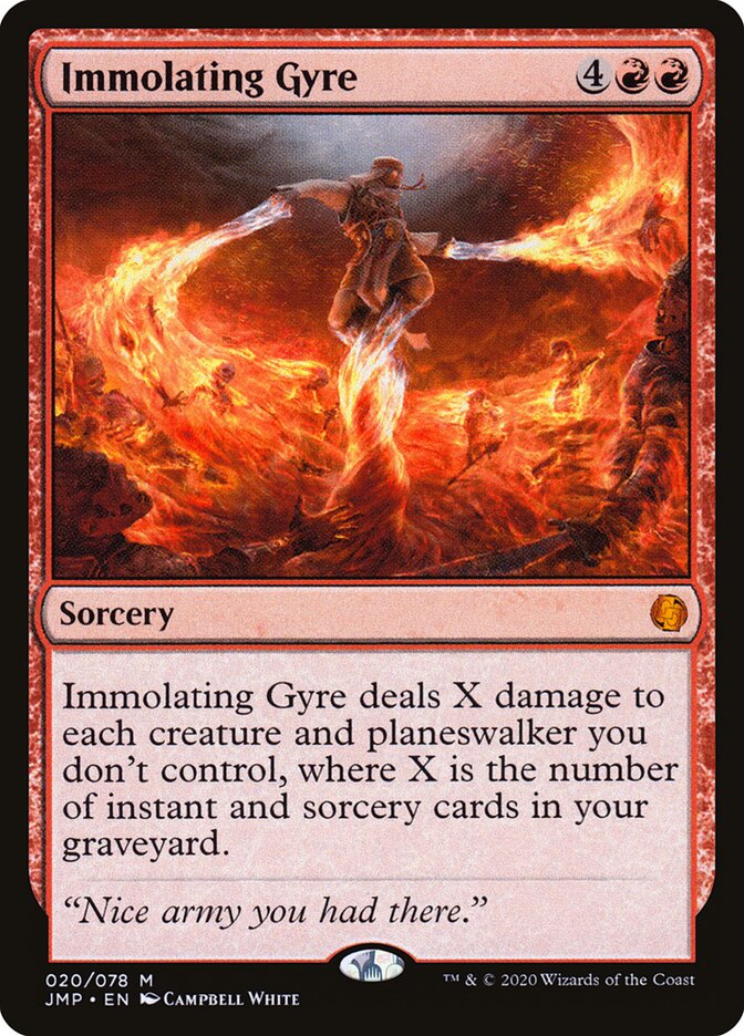 Immolating Gyre / Immolating Gyre - Magic: The Gathering - MoxLand