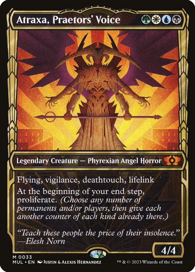 Atraxa, Voz dos Pretores / Atraxa, Praetors' Voice - Magic: The Gathering - MoxLand