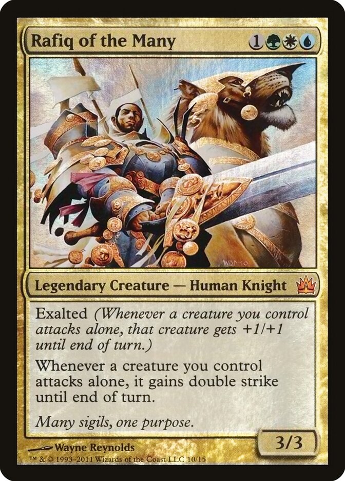Rafiq dos Muitos / Rafiq of the Many - Magic: The Gathering - MoxLand