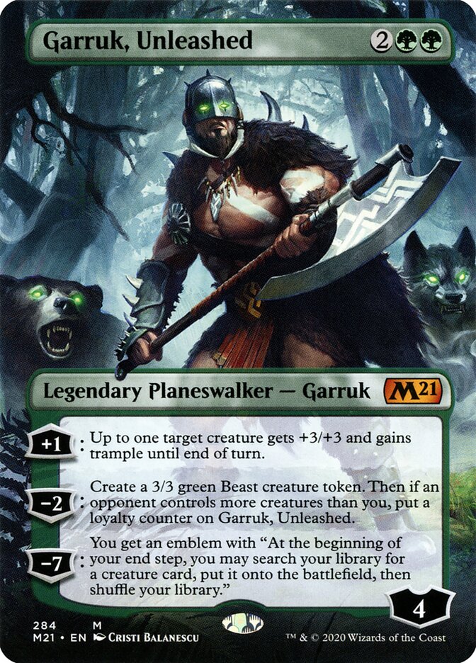 Garruk, Liberto / Garruk, Unleashed - Magic: The Gathering - MoxLand