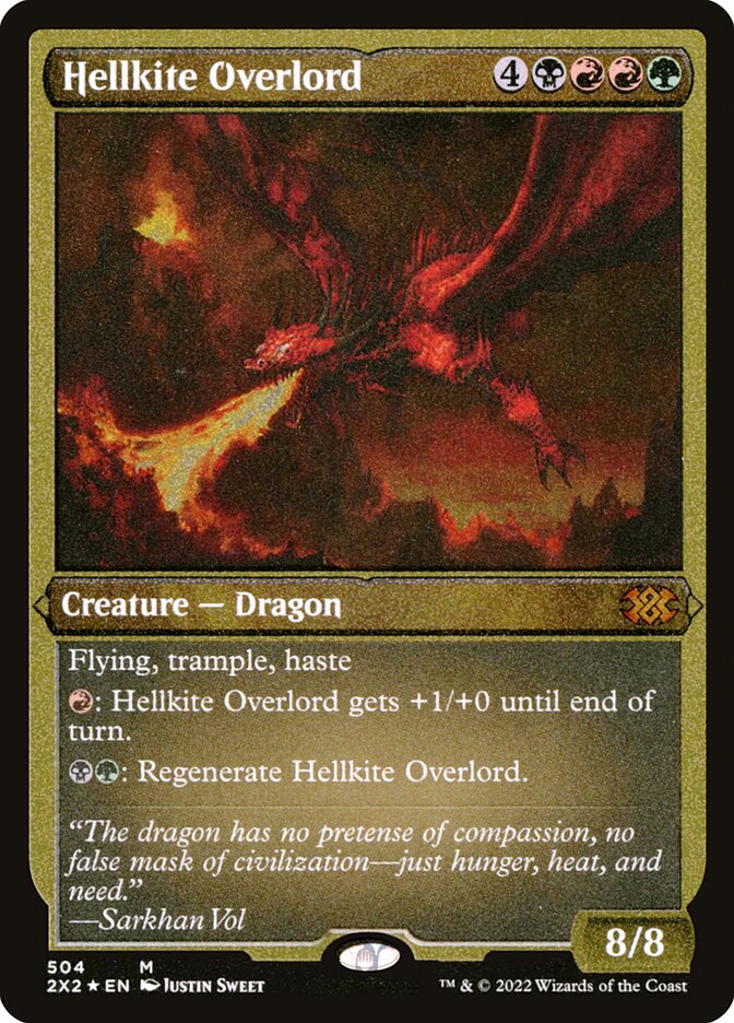 Soberano Dragão Avérneo / Hellkite Overlord - Magic: The Gathering - MoxLand