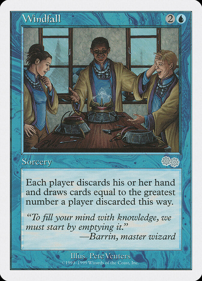 Sorte Inesperada / Windfall - Magic: The Gathering - MoxLand