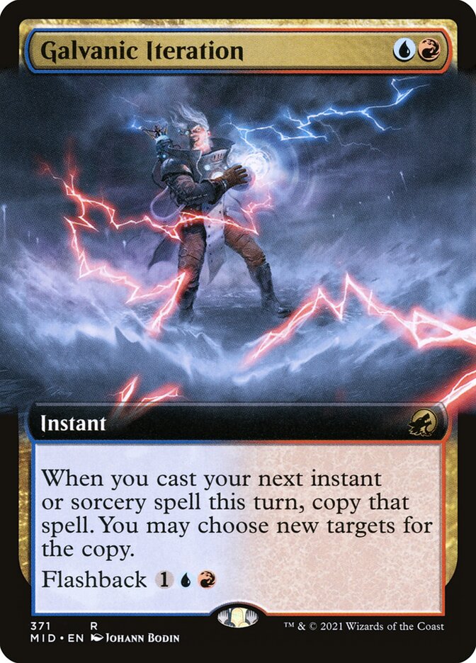 Iteração Galvânica / Galvanic Iteration - Magic: The Gathering - MoxLand