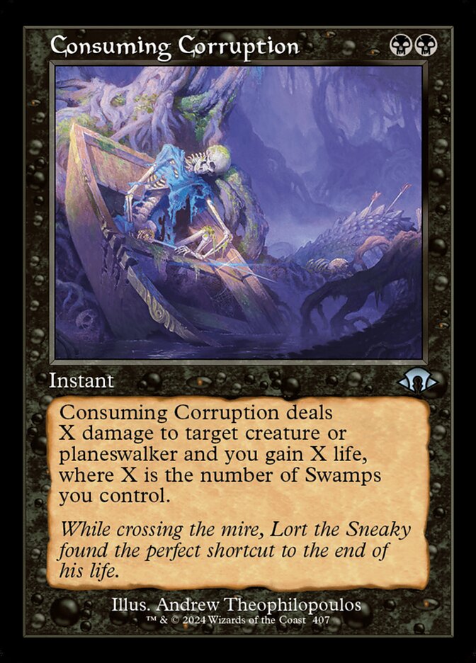 Corrupção Consumidora / Consuming Corruption - Magic: The Gathering - MoxLand