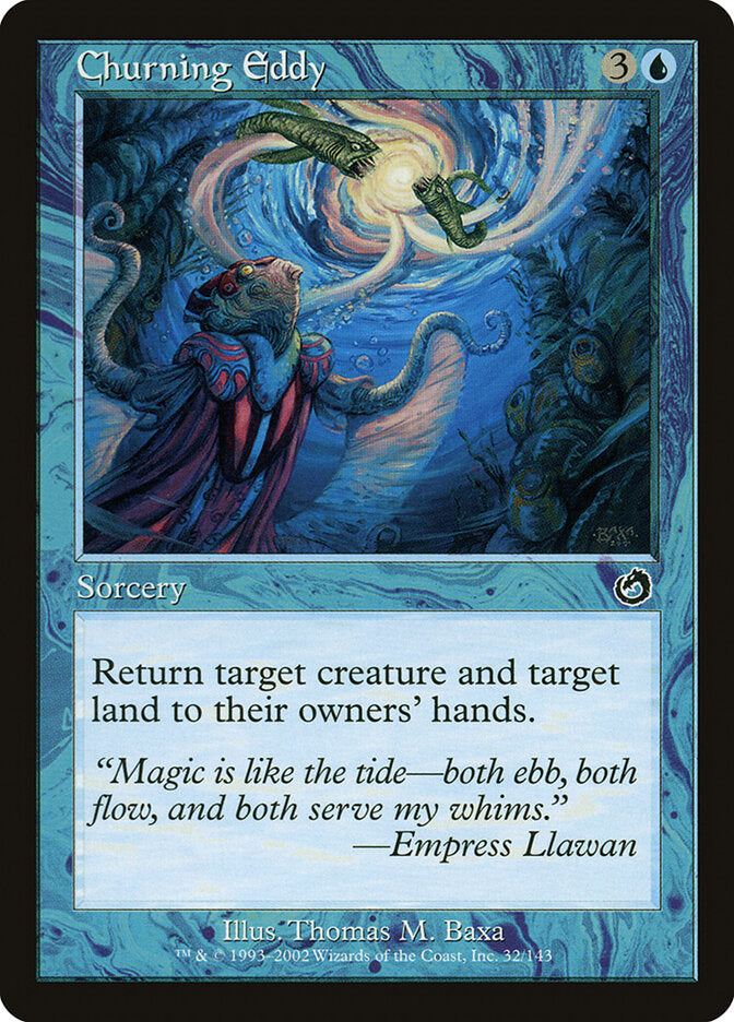 Turbilhão Revolvedor / Churning Eddy - Magic: The Gathering - MoxLand