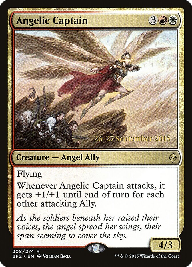 Capitã Angelical / Angelic Captain - Magic: The Gathering - MoxLand