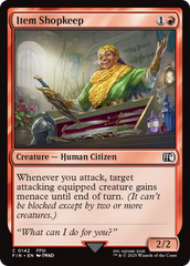 Comerciante de Itens / Item Shopkeep - Magic: The Gathering - MoxLand