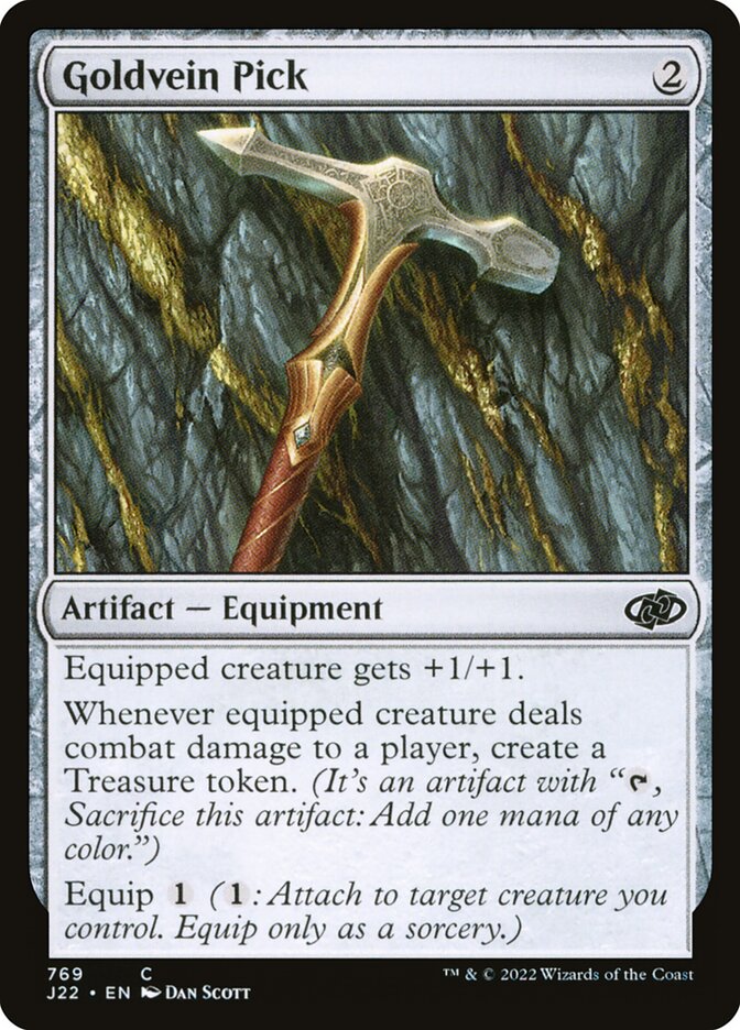 Picareta de Veio D'ouro / Goldvein Pick - Magic: The Gathering - MoxLand