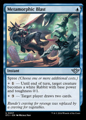Jato Metamórfico / Metamorphic Blast - Magic: The Gathering - MoxLand