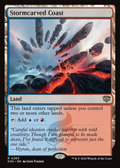 Costa Esculpida pelas Tempestades / Stormcarved Coast - Magic: The Gathering - MoxLand