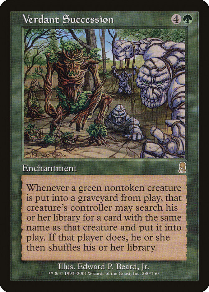Sucessão Verdejante / Verdant Succession - Magic: The Gathering - MoxLand