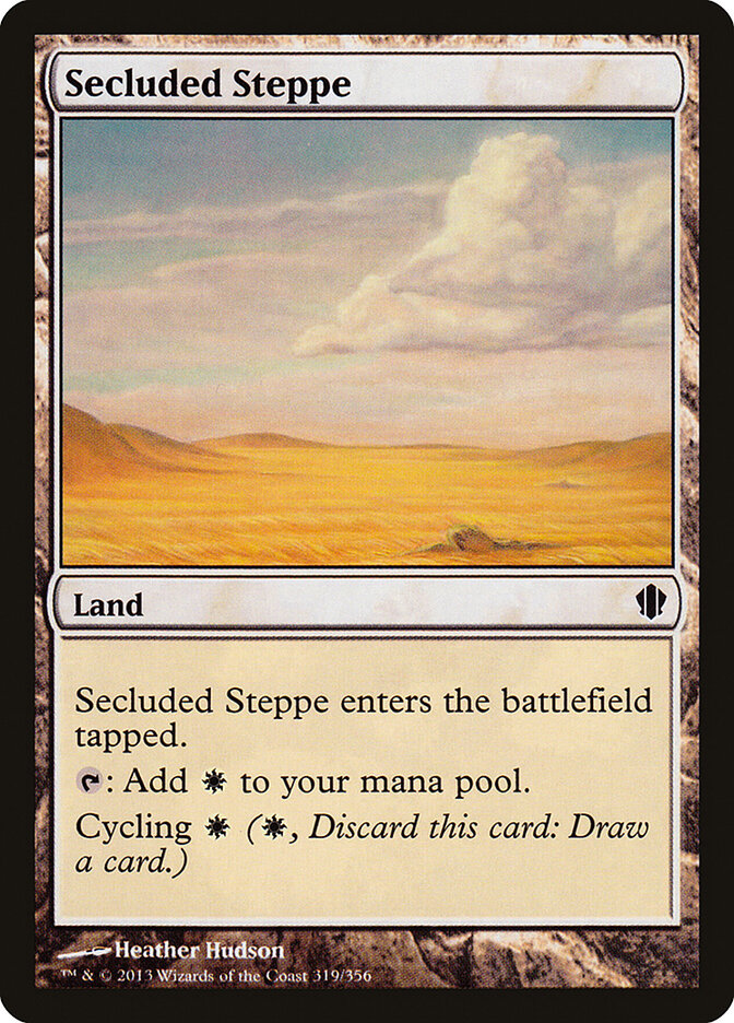 Estepe Remota / Secluded Steppe - Magic: The Gathering - MoxLand