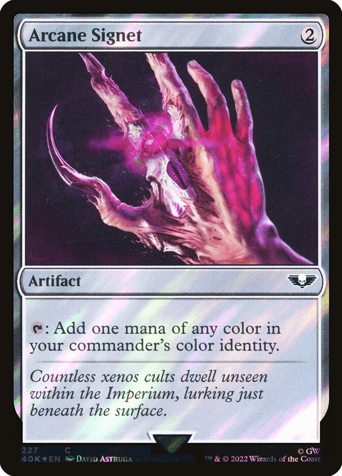 Sinete Arcano / Arcane Signet - Magic: The Gathering - MoxLand