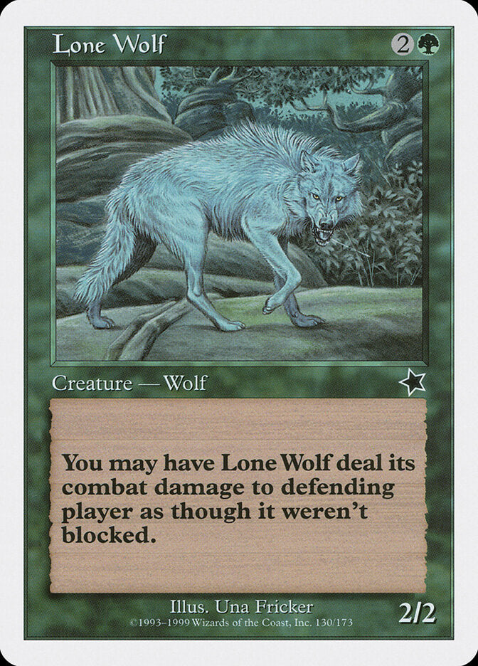 Lobo Solitário / Lone Wolf - Magic: The Gathering - MoxLand
