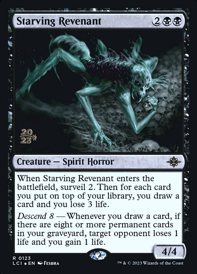 Ressurgido Famélico / Starving Revenant - Magic: The Gathering - MoxLand
