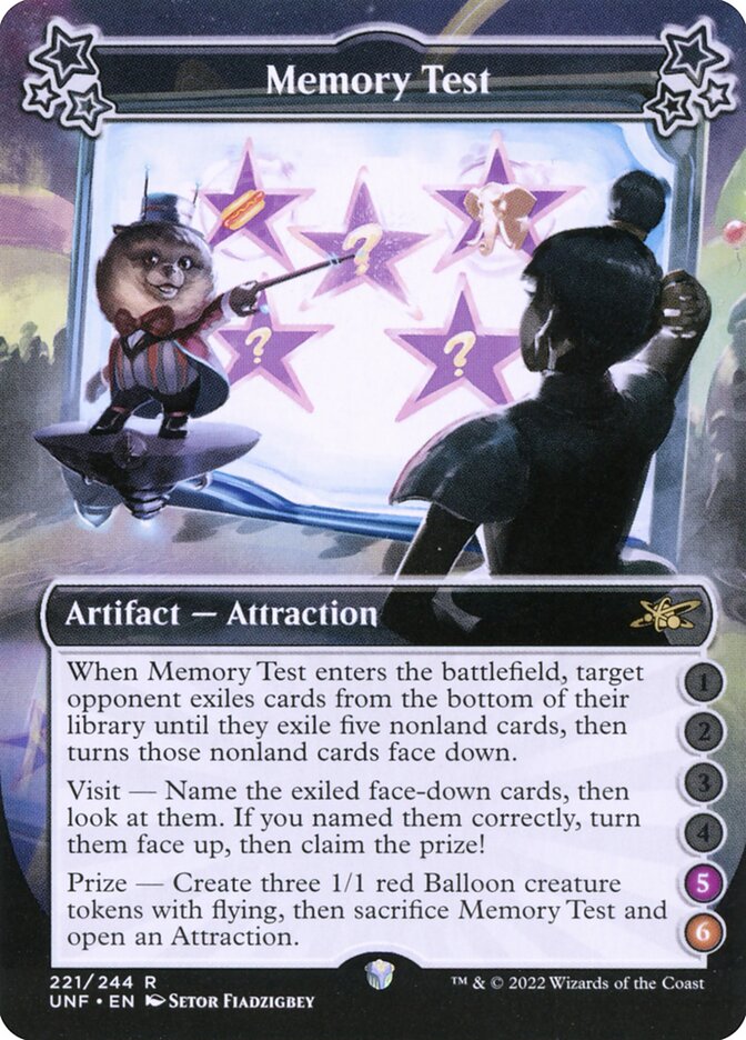 Memory Test - Magic: The Gathering - MoxLand