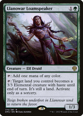 Fitossussurrador de Llanowar / Llanowar Loamspeaker - Magic: The Gathering - MoxLand