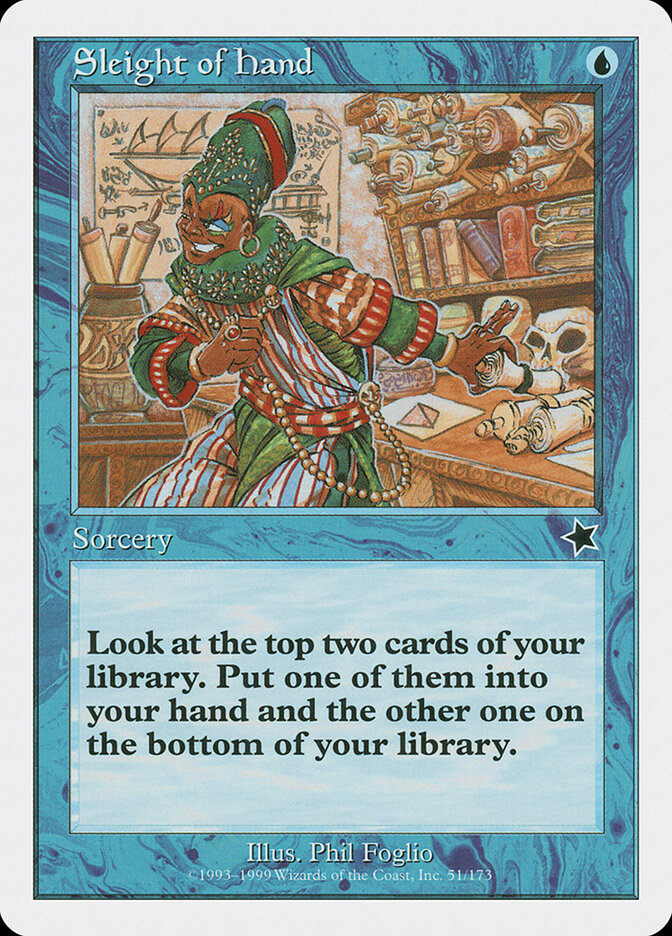 Truque de Mãos / Sleight of Hand - Magic: The Gathering - MoxLand