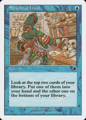 Truque de Mãos / Sleight of Hand - Magic: The Gathering - MoxLand