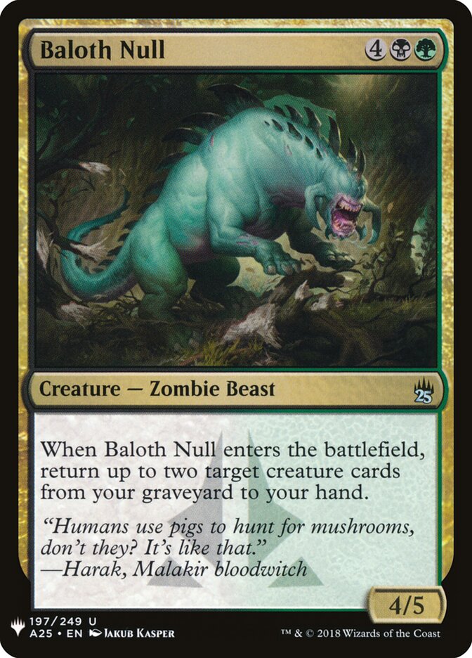 Baloth Nulo / Baloth Null - Magic: The Gathering - MoxLand