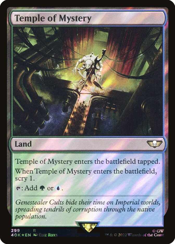 Templo do Mistério / Temple of Mystery - Magic: The Gathering - MoxLand