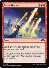 Gêiser de Mana / Mana Geyser - Magic: The Gathering - MoxLand