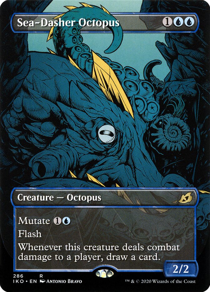 Polvo Flecha-do-mar / Sea-Dasher Octopus - Magic: The Gathering - MoxLand