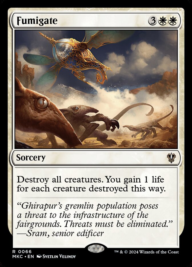 Fumigar / Fumigate - Magic: The Gathering - MoxLand