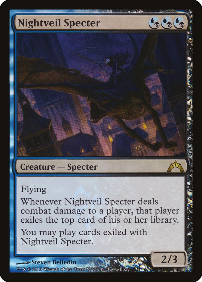 Espectro do Véu da Noite / Nightveil Specter - Magic: The Gathering - MoxLand